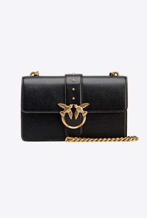 BLACK-ANTIQUE GOLD Pinko Classic Love Bag One Eva Limited Edition | MIOMOJO | MYDFL28799