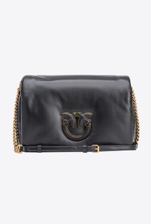 LIMO BLACK BLOCK COLOUR Pinko Classic Love Bag Click Puff | DMYKV64857
