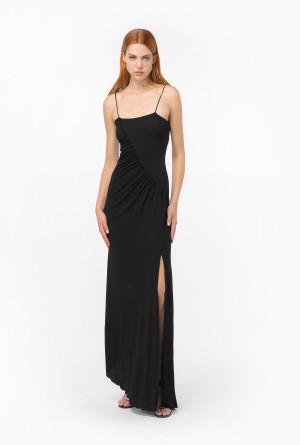 LIMO BLACK Pinko Elegant long dress | MYZPD98804