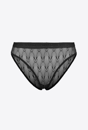 LIMO BLACK Pinko Lace slip | MYIIZ28764