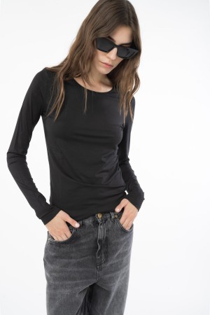 LIMO BLACK Pinko Long-sleeved sweater | GMYUC60557