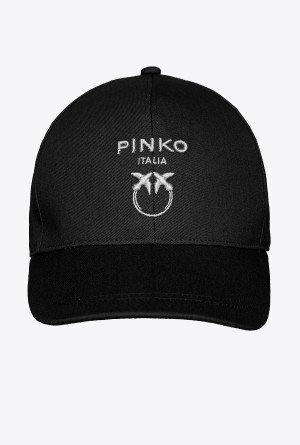 LIMO BLACK Pinko Love Birds baseball cap | DMYKV61164