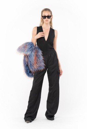 LIMO BLACK Pinko Low-cut bodysuit | YMYVQ23410