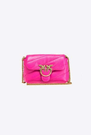 PINKO PINK-ANTIQUE GOLD Pinko Baby Love Bag Puff Maxi Quilt | MYEGJ73101