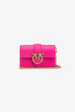 PINKO PINK-ANTIQUE GOLD Pinko Micro Love Bag One Simply | MYEGJ69747