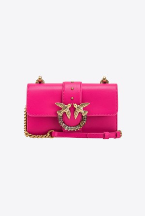 PINKO PINK-ANTIQUE GOLD Pinko Mini Love Bag One Simply Jewel | MYXBR50567