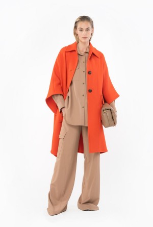 SURIMI ORANGE Pinko Cloth cape | MMYFT84782