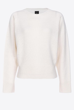 SWAN WHITE Pinko Cashmere-blend pullover | MYICD23461