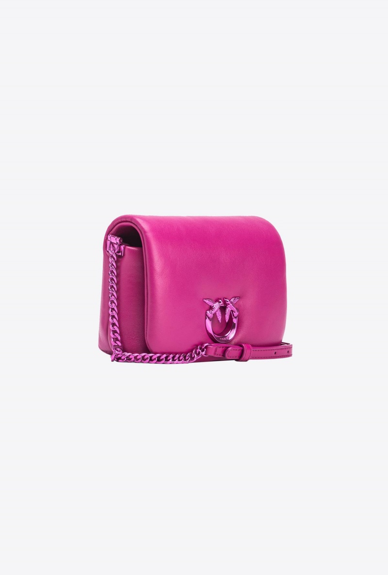 BATON ROUGE-BLOCK COLOUR Pinko Galleria nappa leather Baby Love Bag Click Puff | MYXMI68736