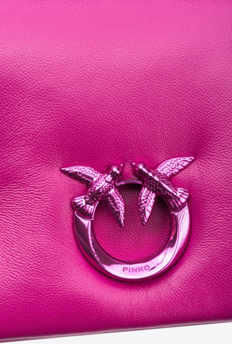BATON ROUGE-BLOCK COLOUR Pinko Galleria nappa leather Baby Love Bag Click Puff | MYXMI68736
