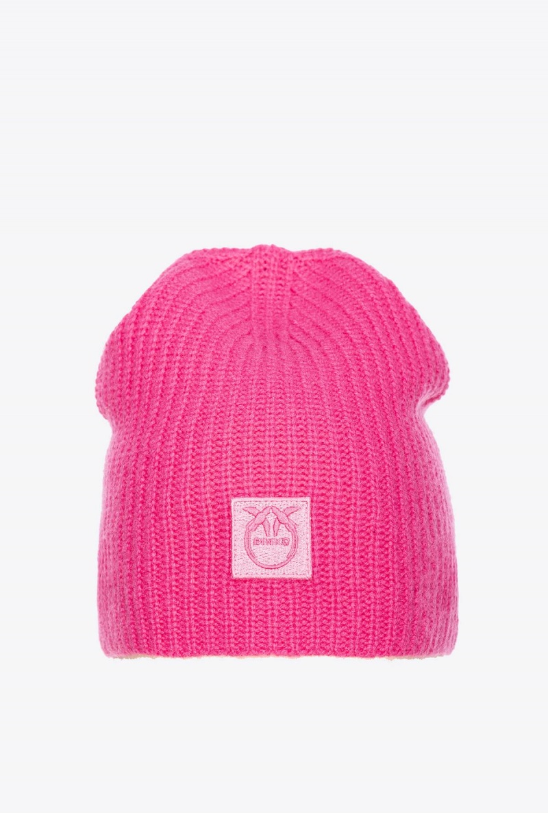 BEETROOT Pinko Cashmere beanie | TMYPQ67229