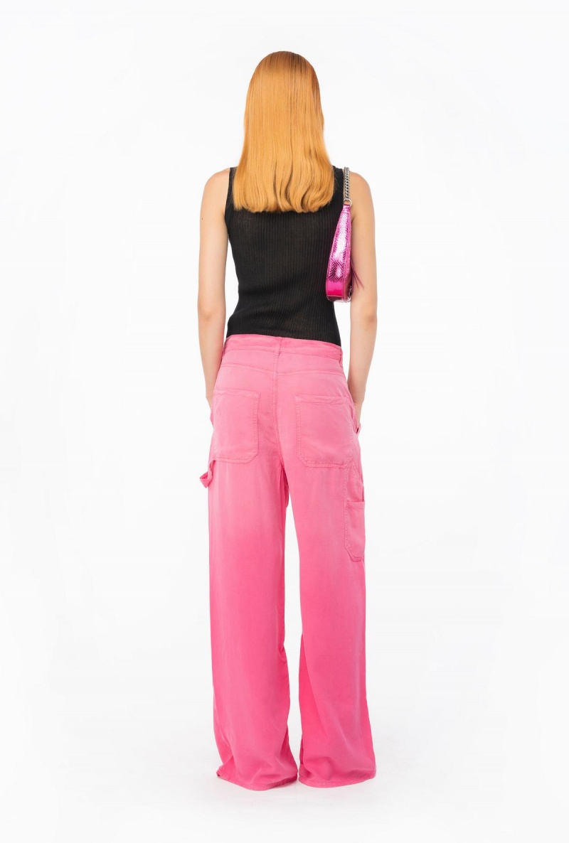 BEETROOT Pinko Faded canvas workwear trousers | SMYNY76401