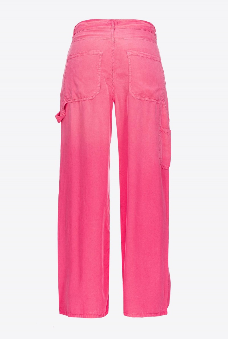 BEETROOT Pinko Faded canvas workwear trousers | SMYNY76401