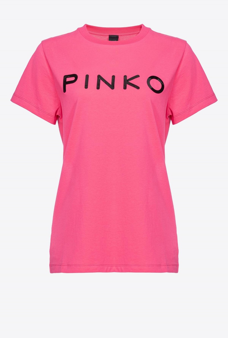 BEETROOT Pinko PINKO-print T-shirt | UMYTG20270