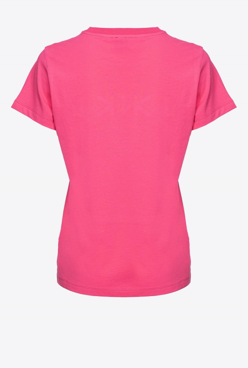 BEETROOT Pinko PINKO-print T-shirt | UMYTG20270