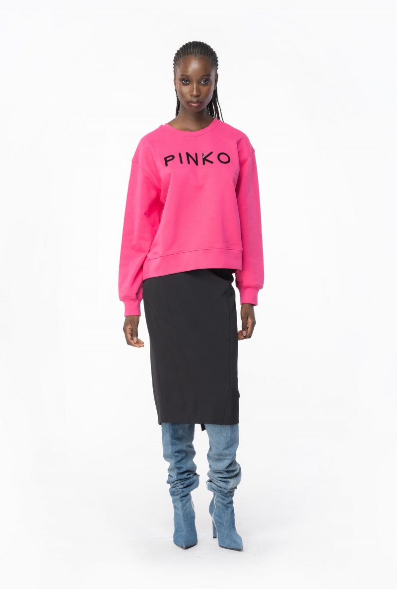 BEETROOT Pinko PINKO-print sweatshirt | BMYSD51153