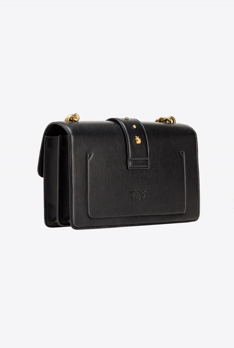 BLACK-ANTIQUE GOLD Pinko Classic Love Bag One Eva Limited Edition | MIOMOJO | MYDFL28799