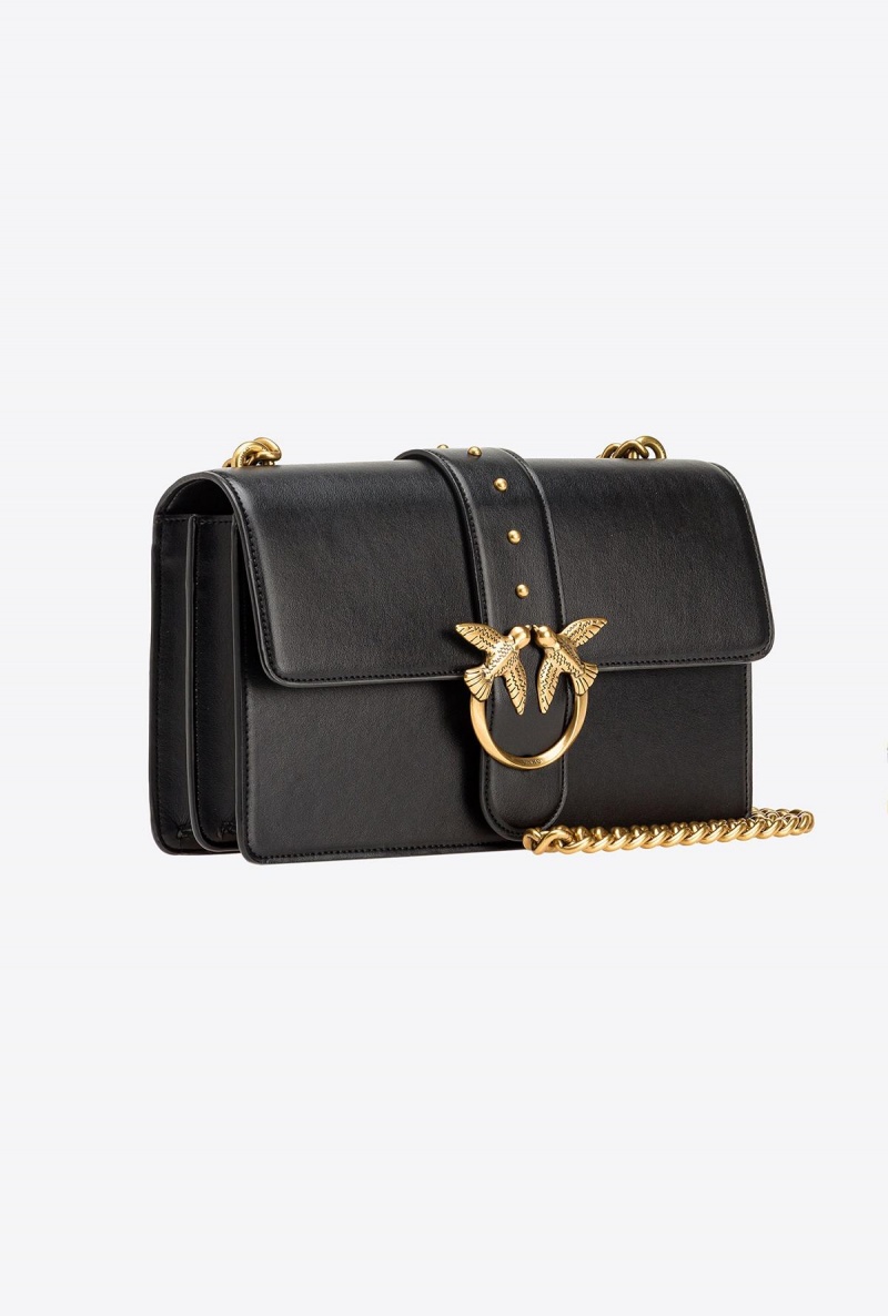 BLACK-ANTIQUE GOLD Pinko Classic Love Bag One Eva Limited Edition | MIOMOJO | MYDFL28799