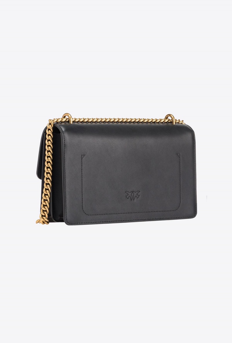 BLACK-ANTIQUE GOLD Pinko Classic Love Bag One Simply | SMYVO21077