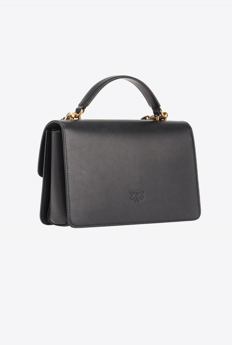BLACK-ANTIQUE GOLD Pinko Classic Love Bag One Light | TMYWZ23845