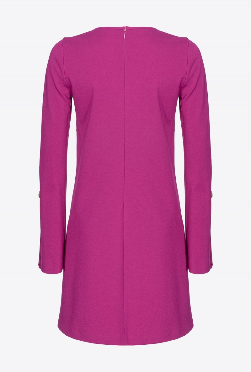 BOUGAINVILLEA PURPLE Pinko Full Milano mini dress | PMYQX41114