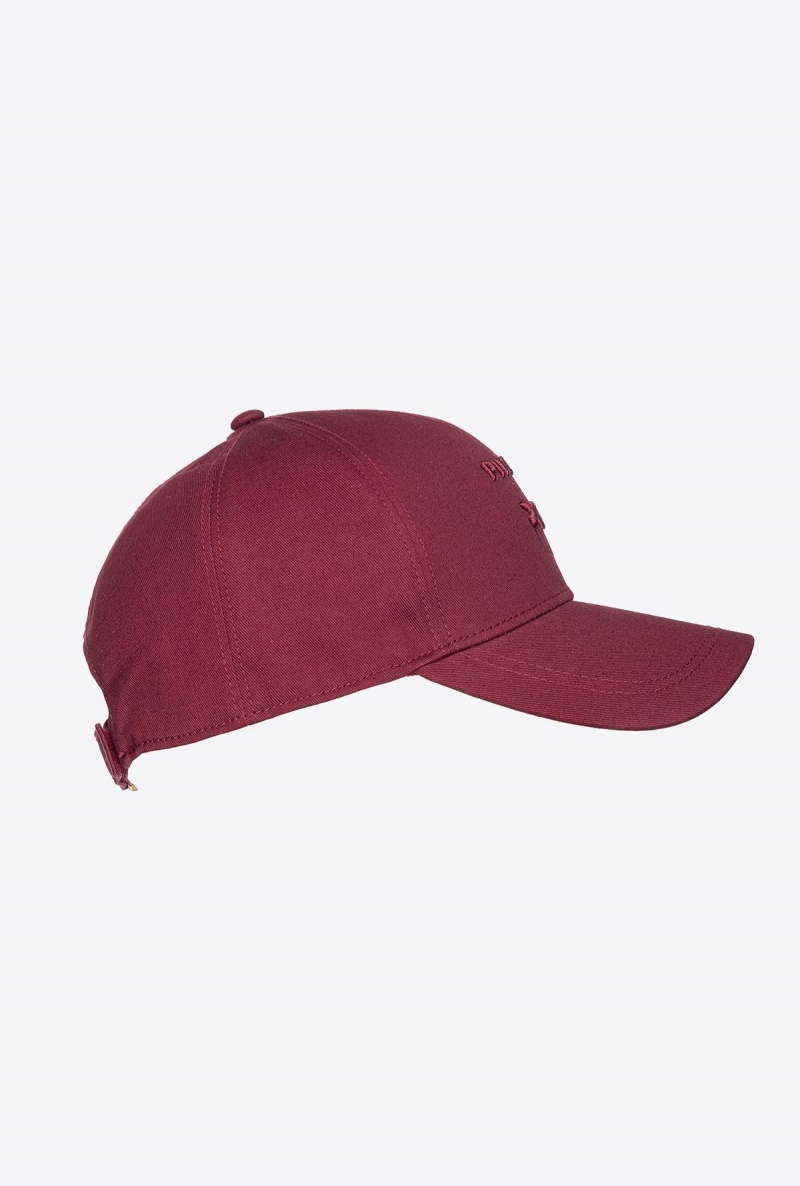 BURGUNDY-PORT ROYALE Pinko Love Birds baseball cap | ZMYNQ56806
