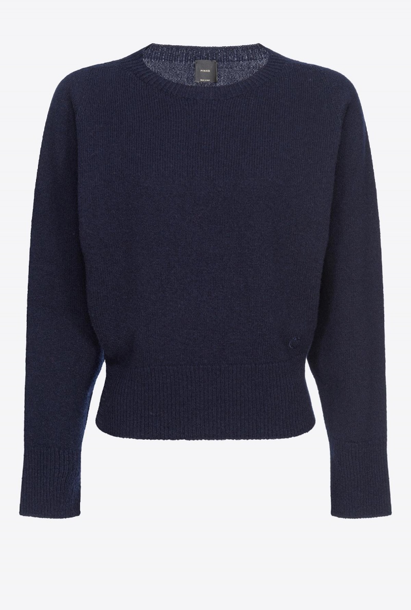 DARK NAVY BLUE Pinko Cashmere-blend pullover | EMYVG89008