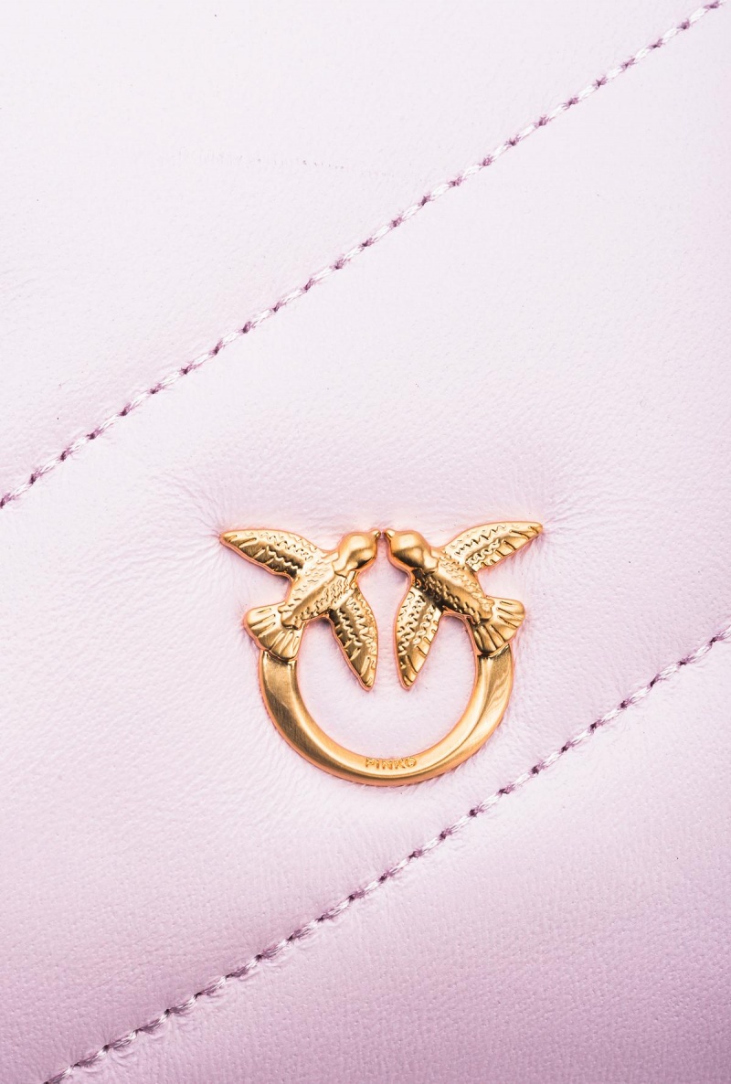 FESTIVAL BLOOM-BRUSHED GOLD Pinko Galleria Mini Love Bag Puff | MYEAH10329