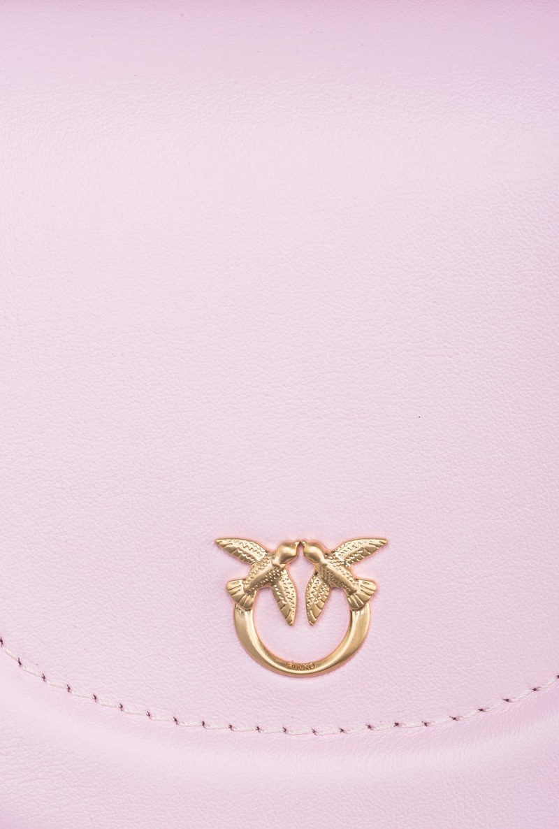 FESTIVAL BLOOM-BRUSHED GOLD Pinko Galleria Mini Love Bag Click Round | MMYFT20554