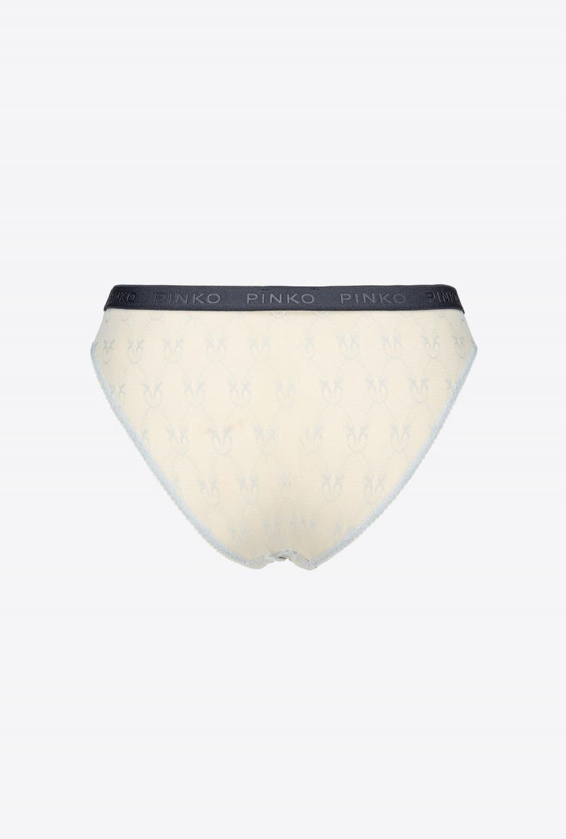 LIGHT BLUE/BLUE Pinko Lace slip | MYEAH77408