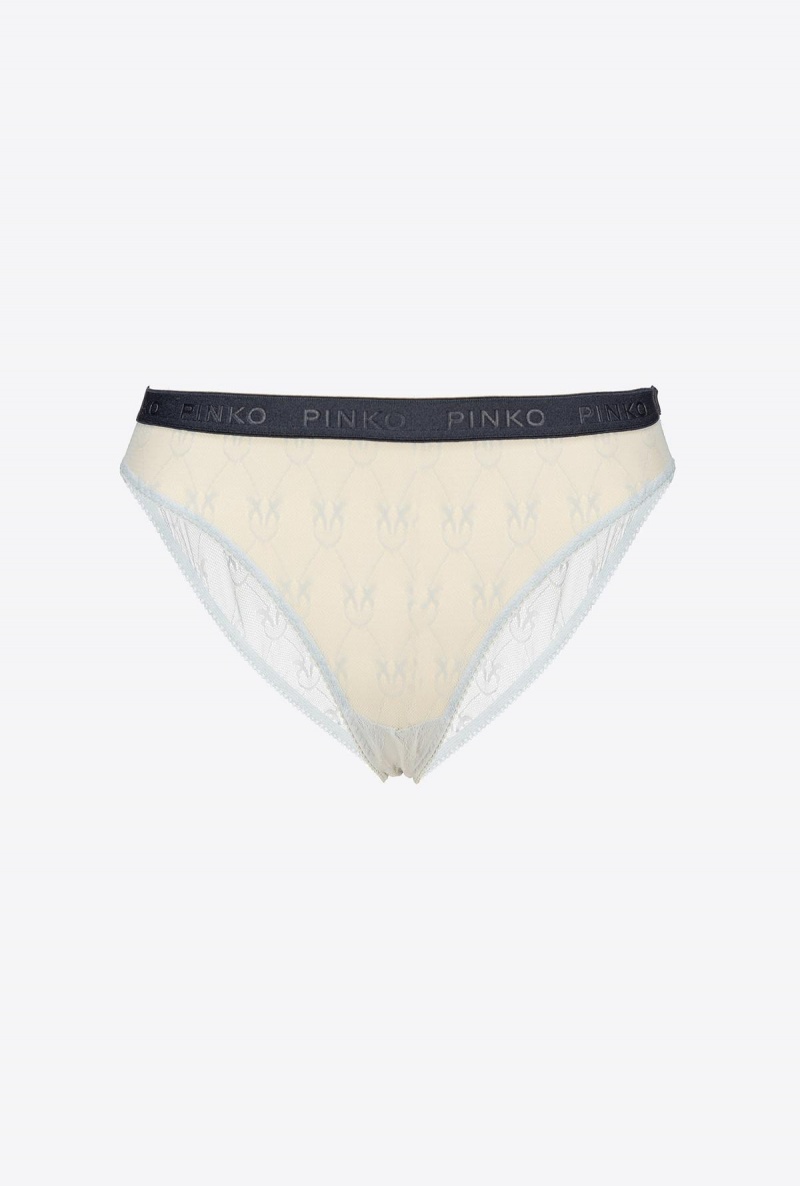 LIGHT BLUE/BLUE Pinko Lace slip | MYEAH77408