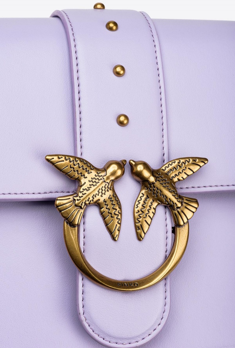 LIGHT LAVANDER-ANTIQUE GOLD Pinko Classic Love Bag One Eva Limited Edition | MIOMOJO | YMYGT87460