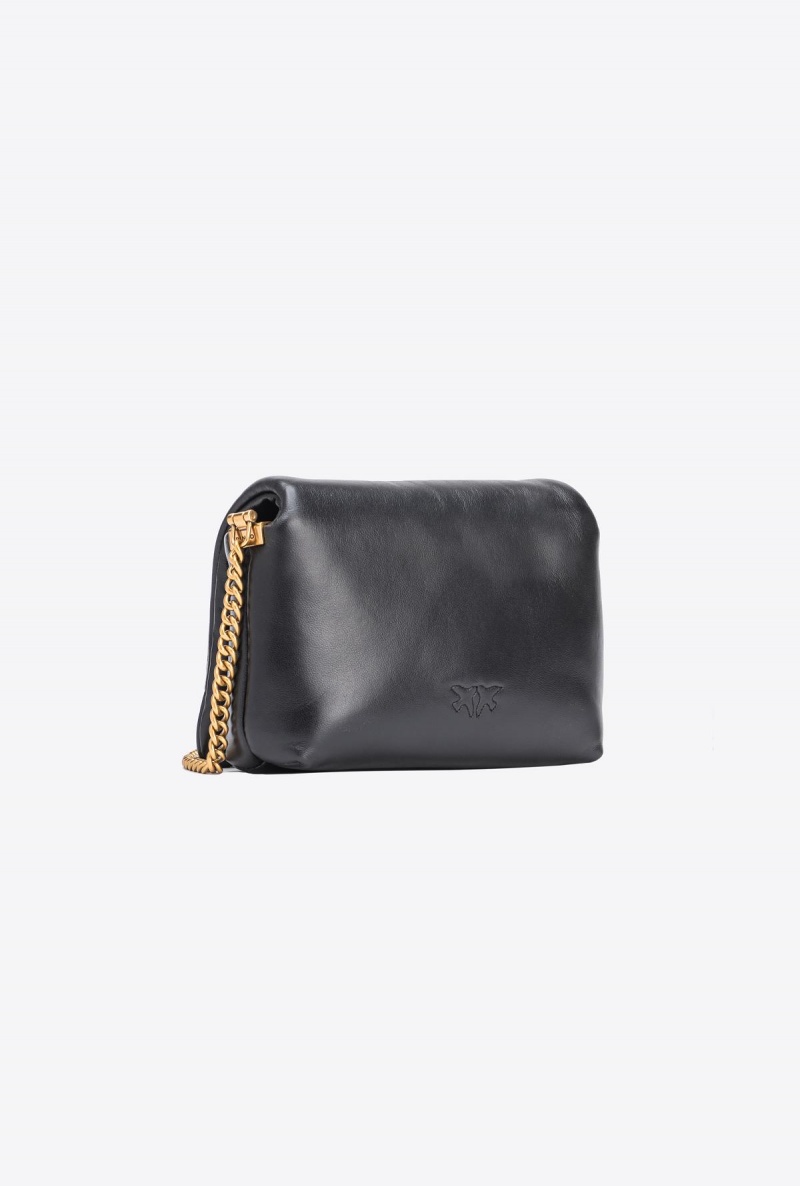 LIMO BLACK BLOCK COLOUR Pinko Baby Love Bag Click Puff in nappa leather | GMYEC24673