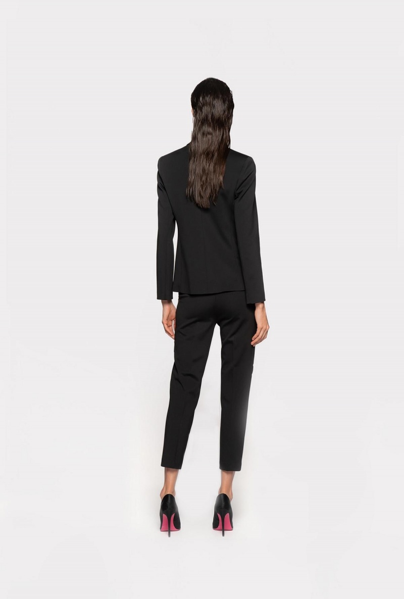 LIMO BLACK Pinko Blazer with jewel buttons | MYQAV77508