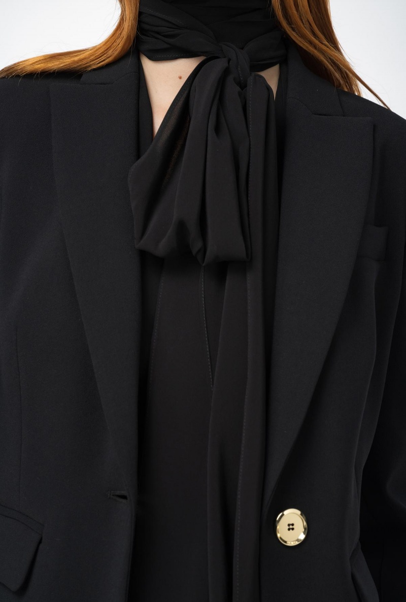 LIMO BLACK Pinko Bodysuit with maxi bow | MYNEJ82917