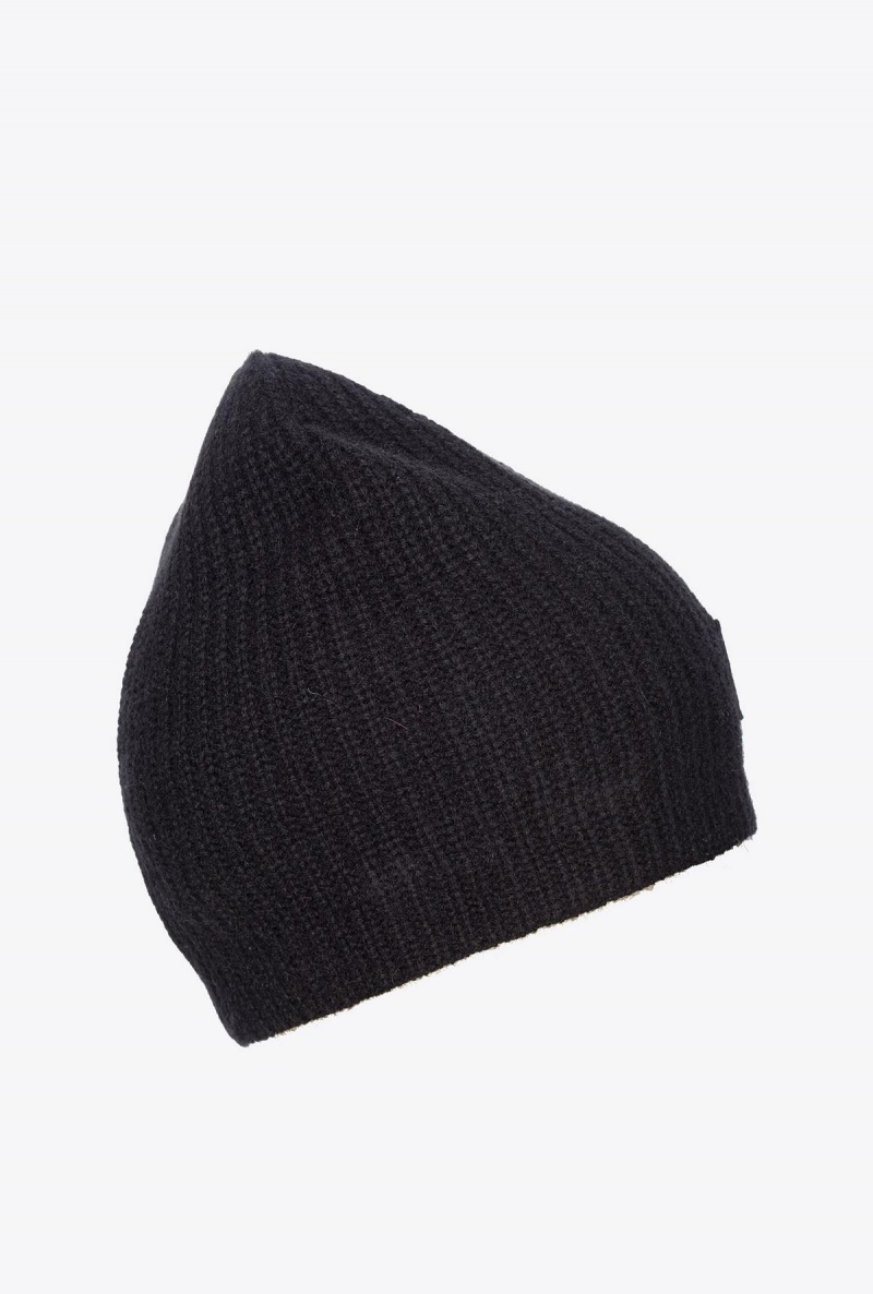 LIMO BLACK Pinko Cashmere beanie | MYJBT57272