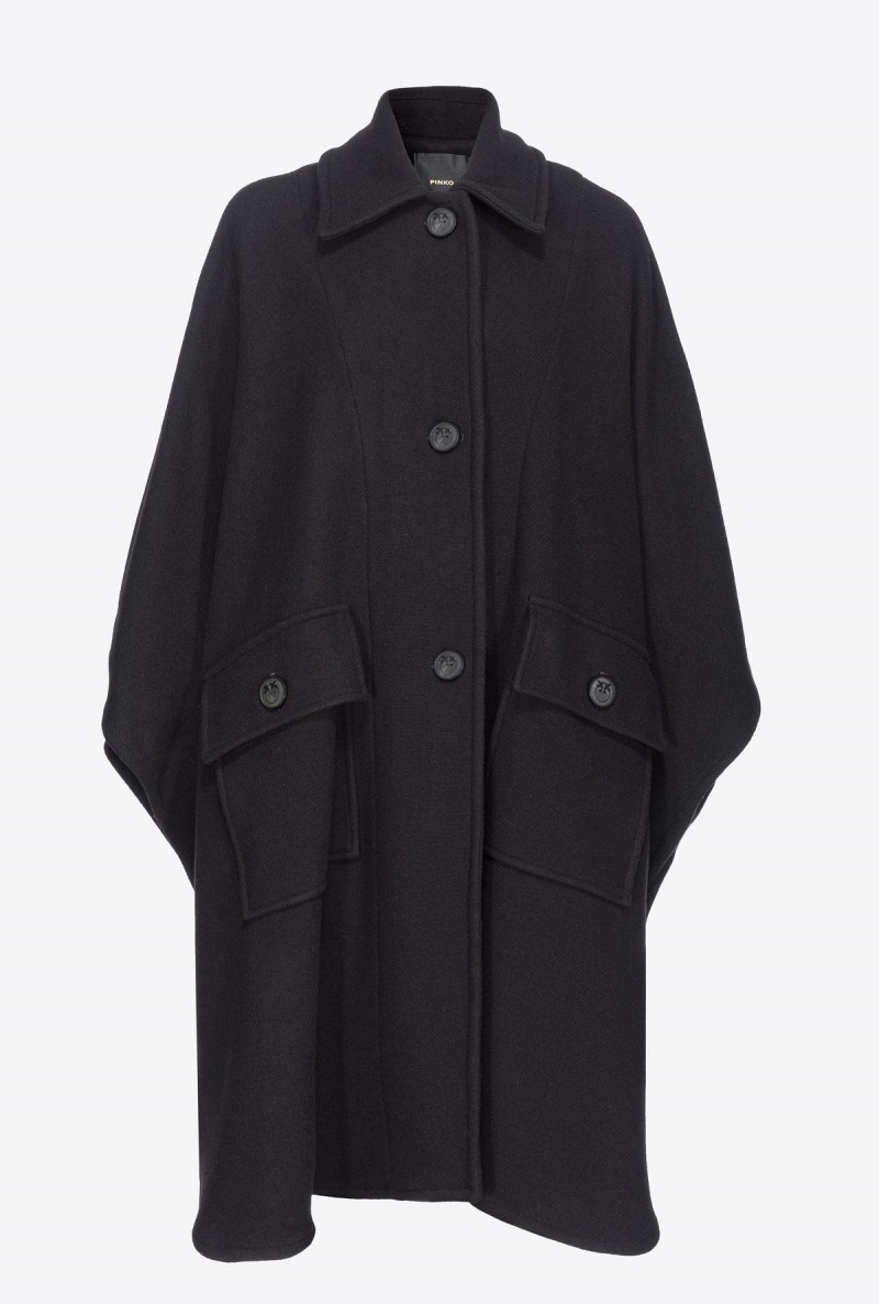 LIMO BLACK Pinko Cloth cape | MYJZR63558