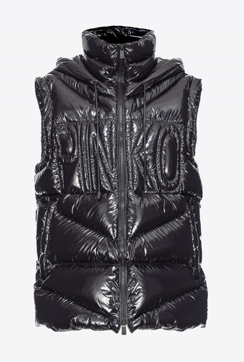 LIMO BLACK Pinko Down vest | MYJKU80598