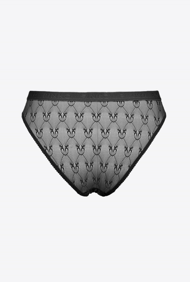 LIMO BLACK Pinko Lace slip | MYIIZ28764
