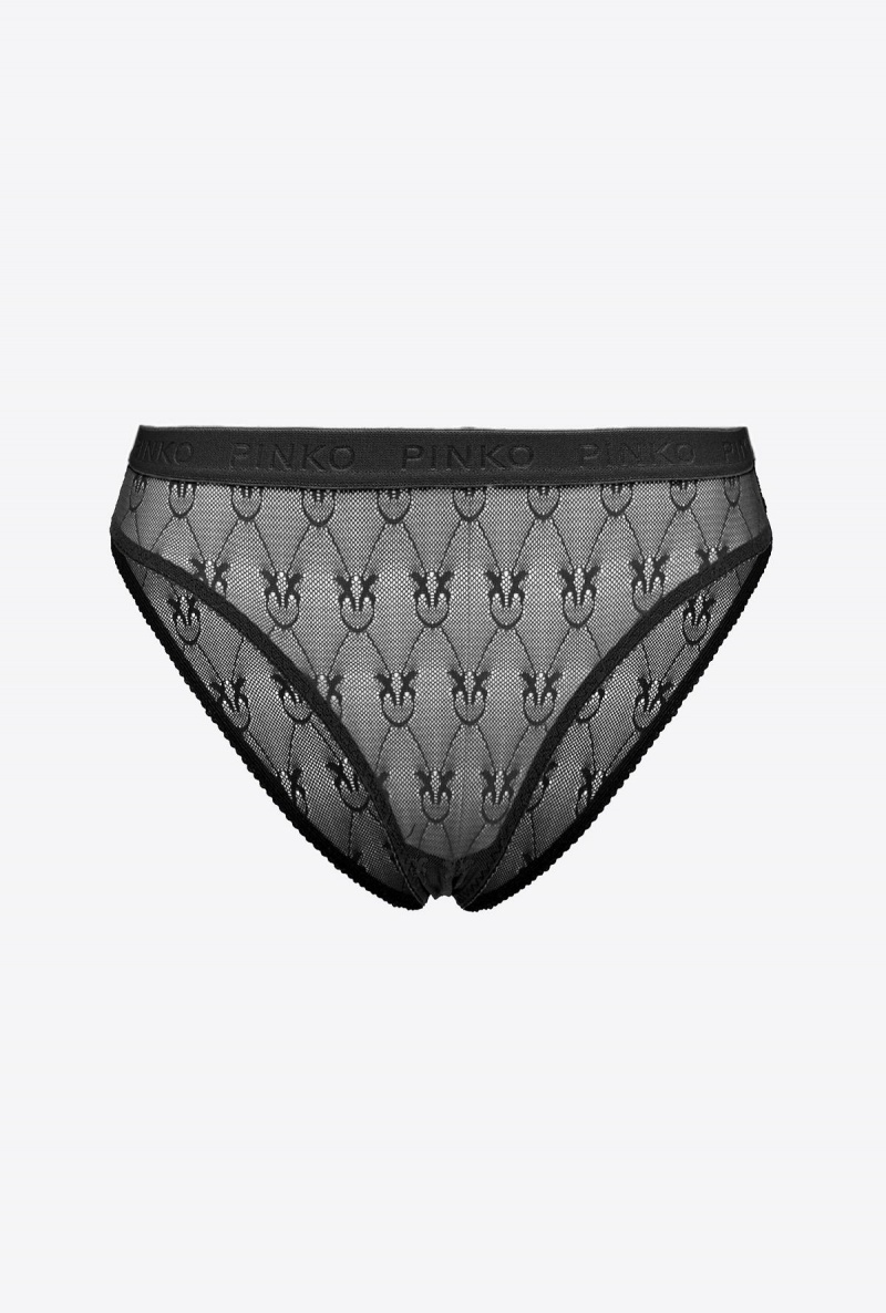 LIMO BLACK Pinko Lace slip | MYIIZ28764