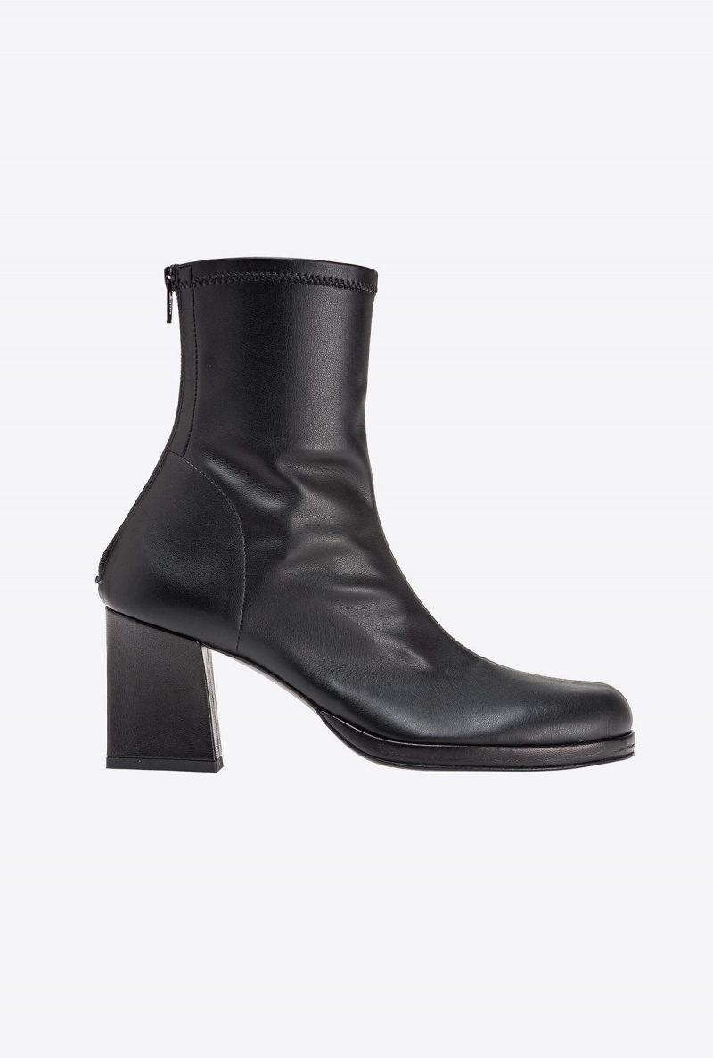 LIMO BLACK Pinko Leather-effect ankle boots | FMYUI27962