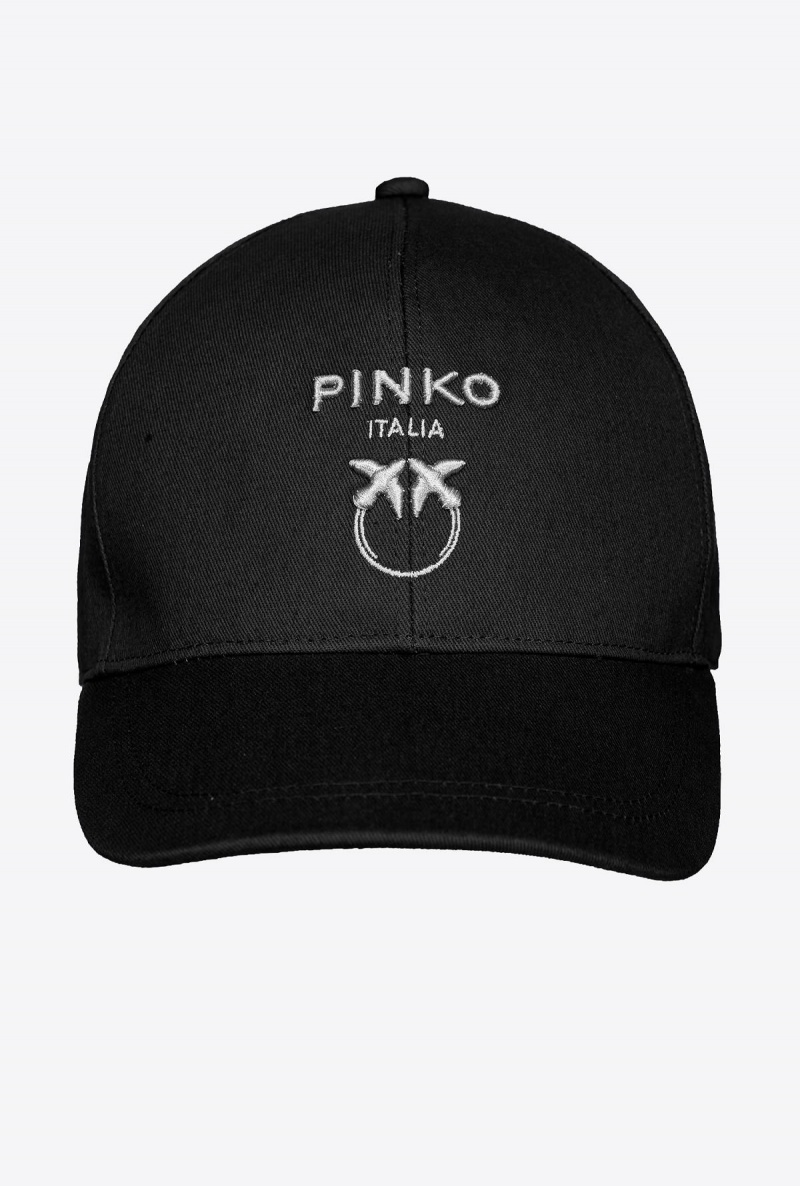 LIMO BLACK Pinko Love Birds baseball cap | DMYKV61164