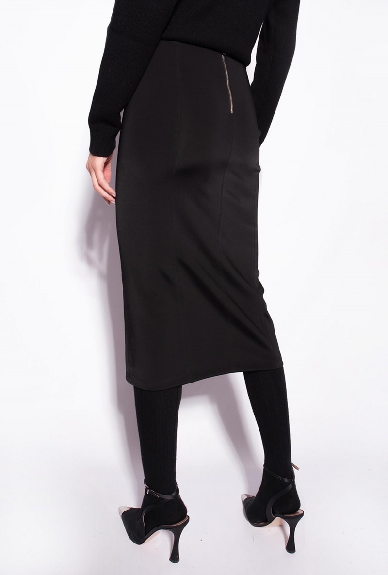 LIMO BLACK Pinko Midi skirt with slit | GMYUC66296