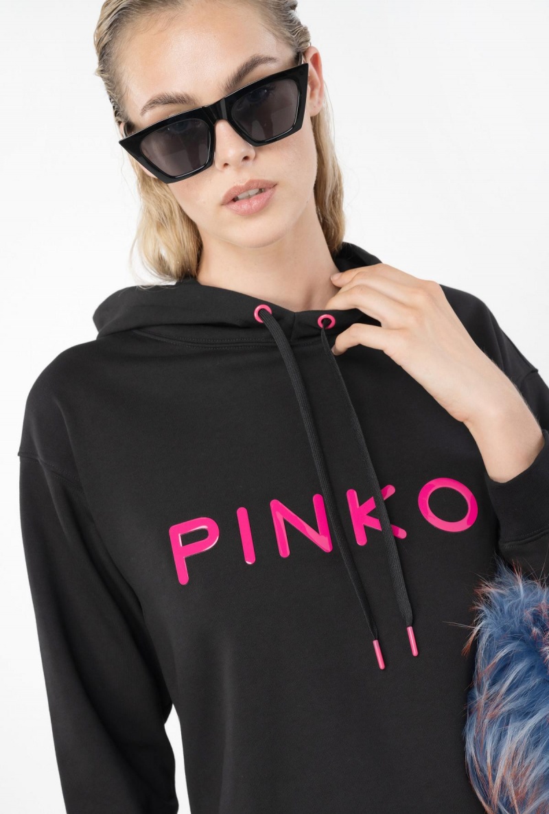 LIMO BLACK Pinko PINKO-print sweatshirt | DMYVO45465