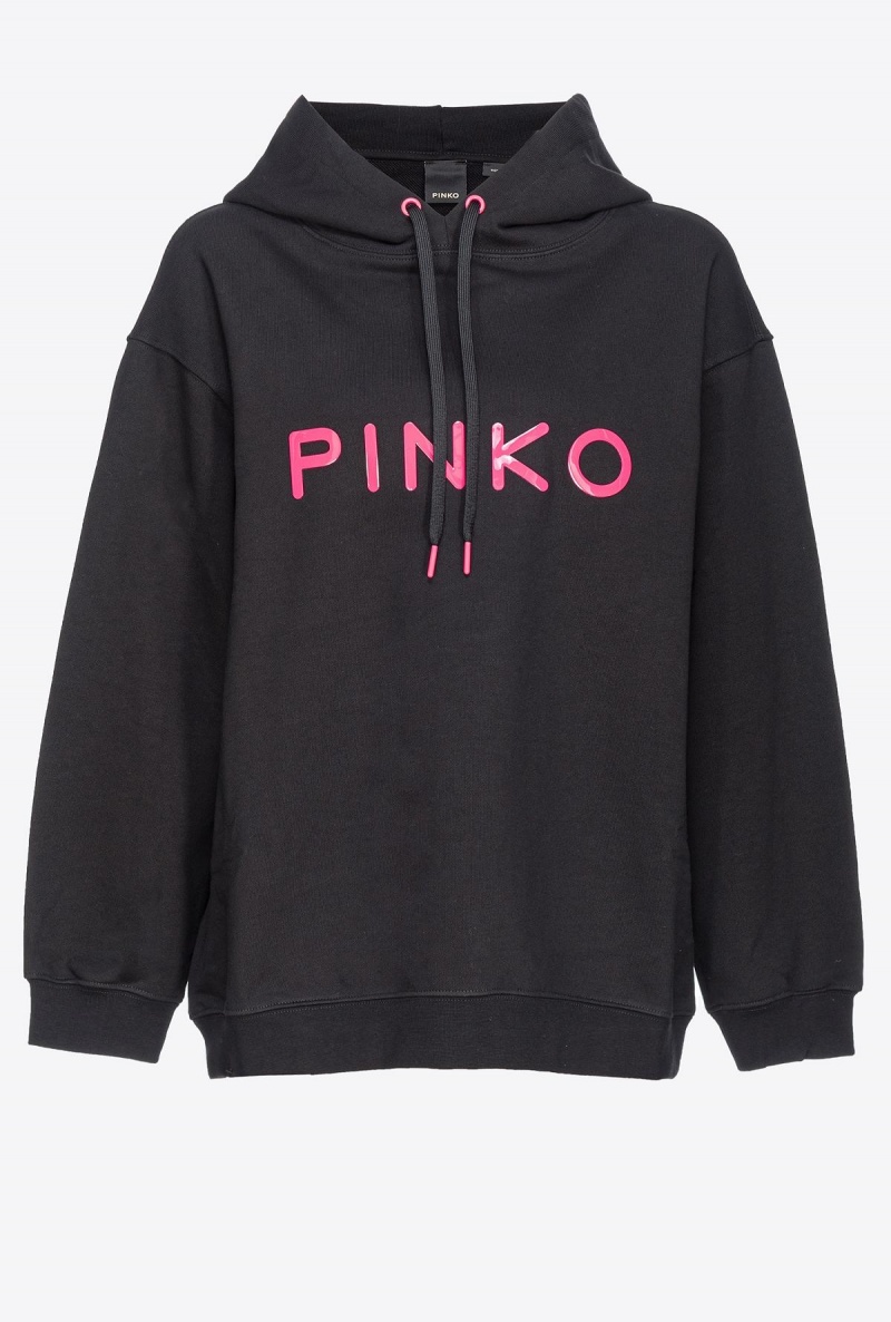 LIMO BLACK Pinko PINKO-print sweatshirt | DMYVO45465