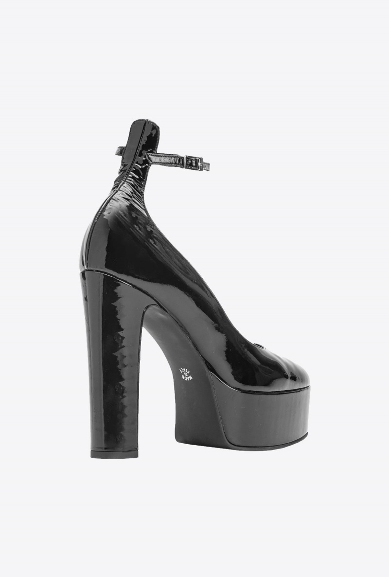 LIMO BLACK Pinko Patent leather Mary Janes | PMYER55075