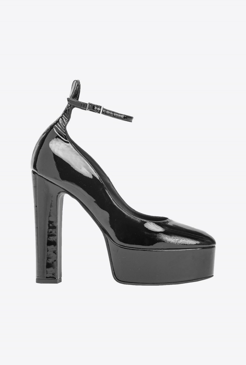 LIMO BLACK Pinko Patent leather Mary Janes | PMYER55075