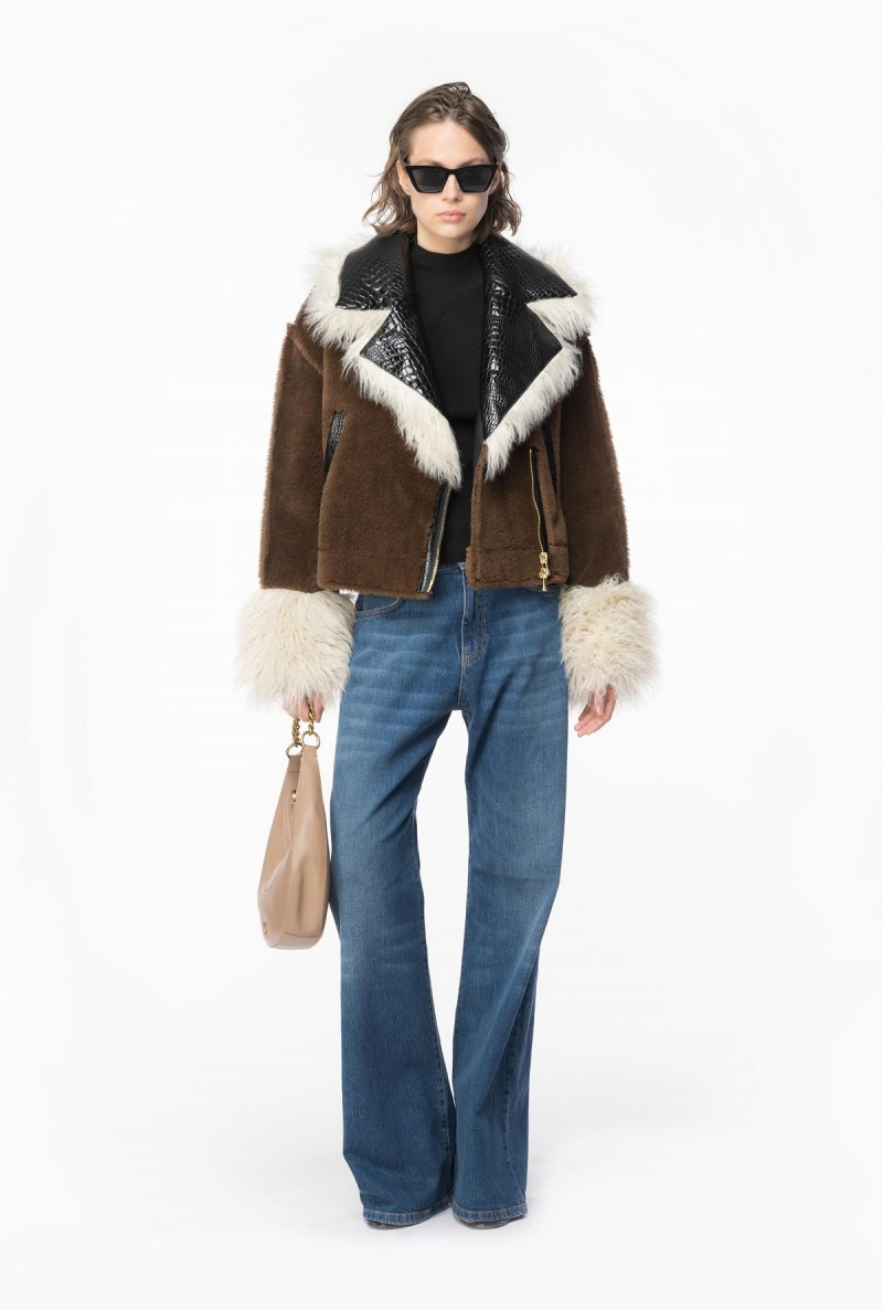 LIMO BLACK Pinko Ribbed wool and cashmere sweater | DMYKV76674