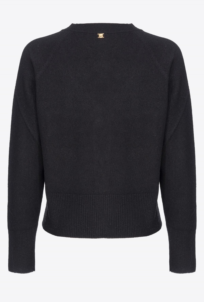 LIMO BLACK Pinko Short cashmere cardigan | GMYUC42464