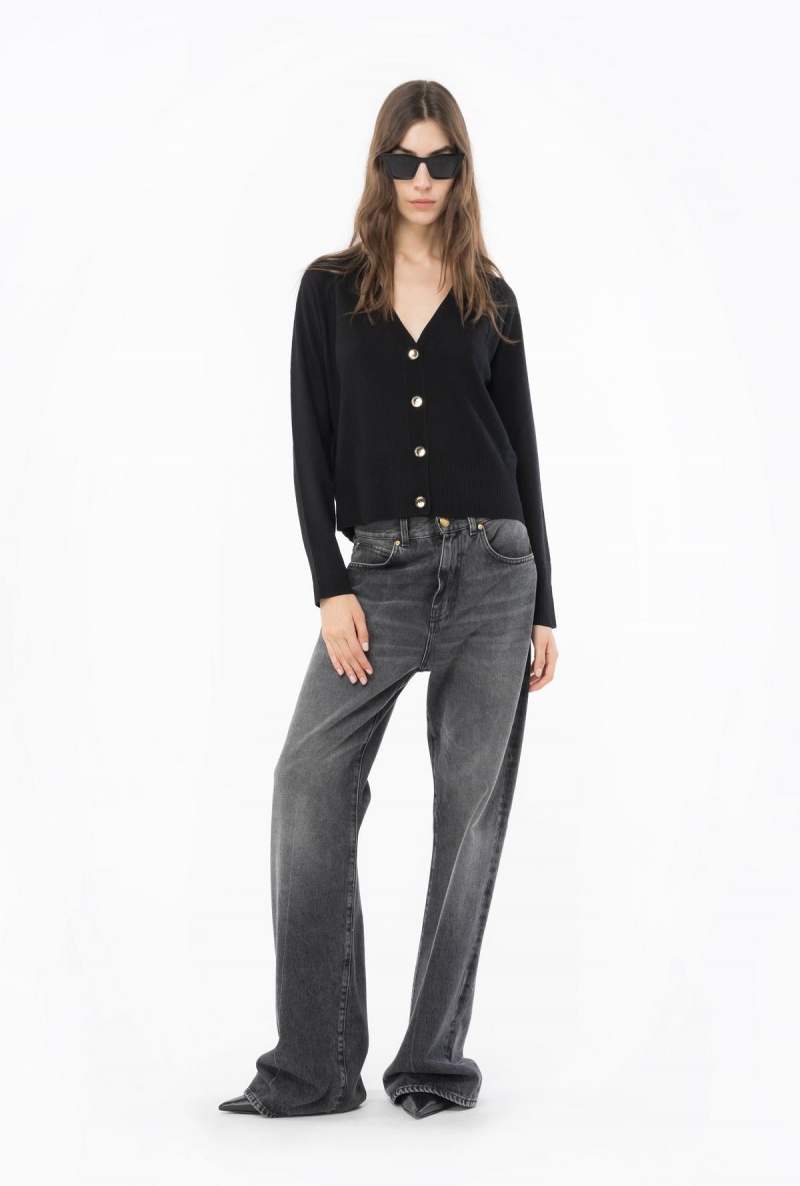 LIMO BLACK Pinko Short cashmere cardigan | GMYUC42464